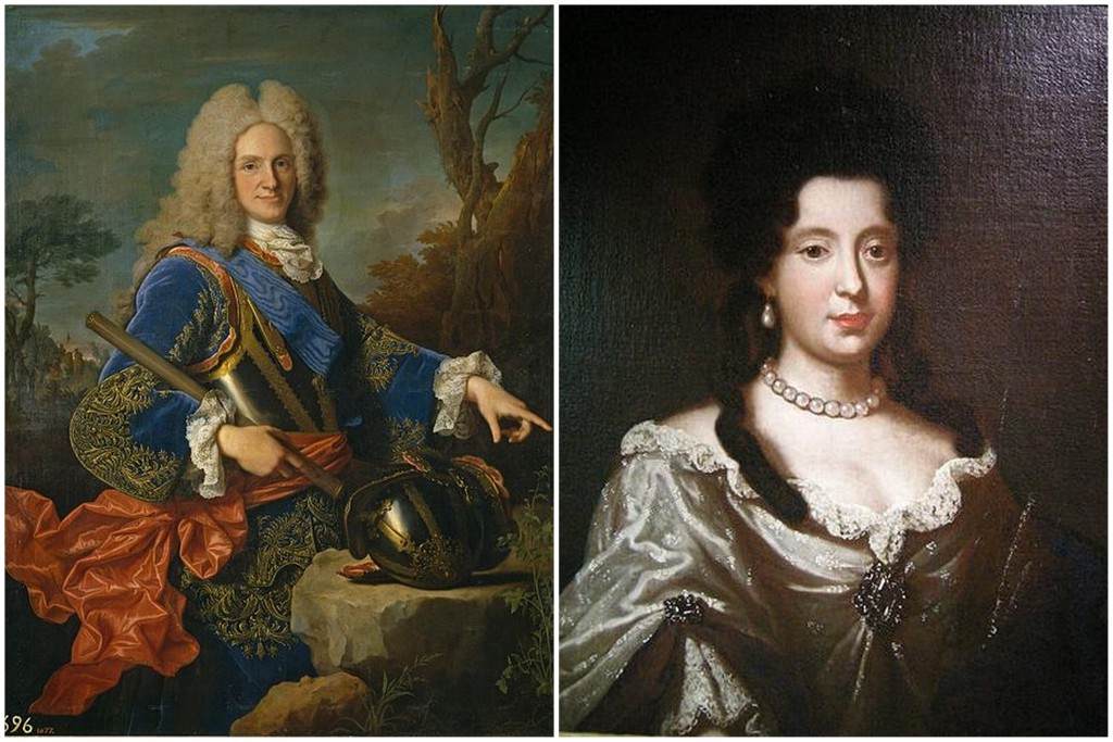 Felipe de Anjou y Maria Luisa Gabriela de Saboya