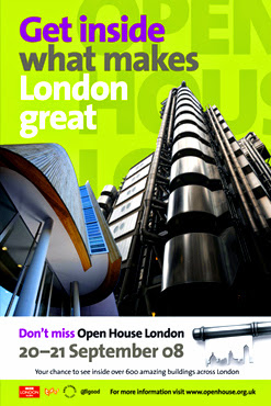 Cartel de la Open House London 2008