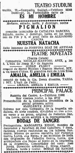 La Vanguardia. Viernes, 22 de noviembre de 1935