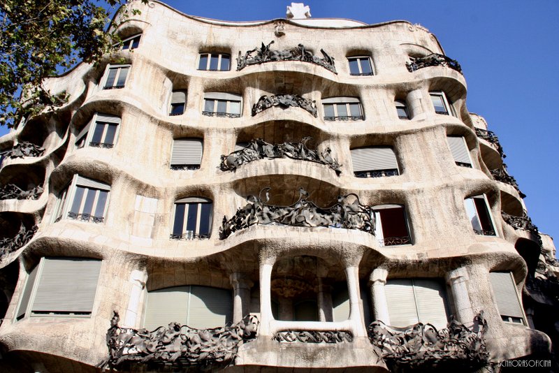 Balcones de la Casa Milà