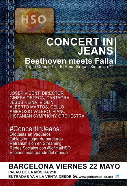 concert in jeans
