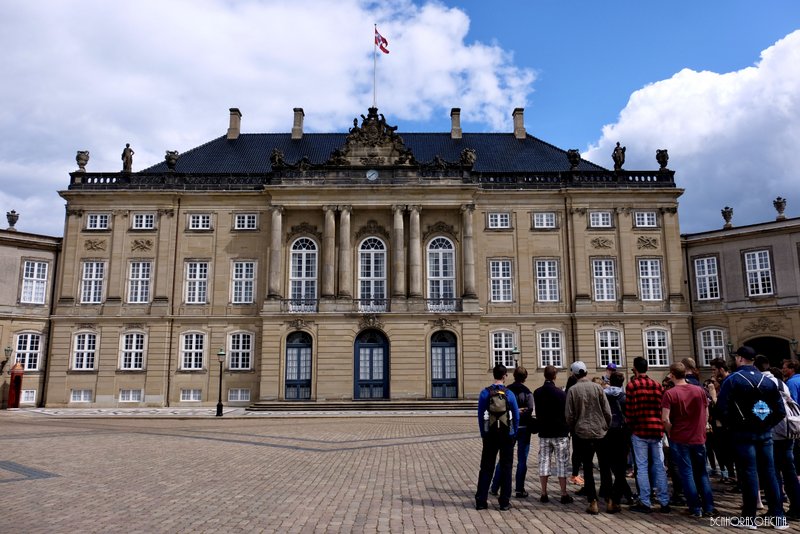Amalienborg. Palacio Brockdorffs