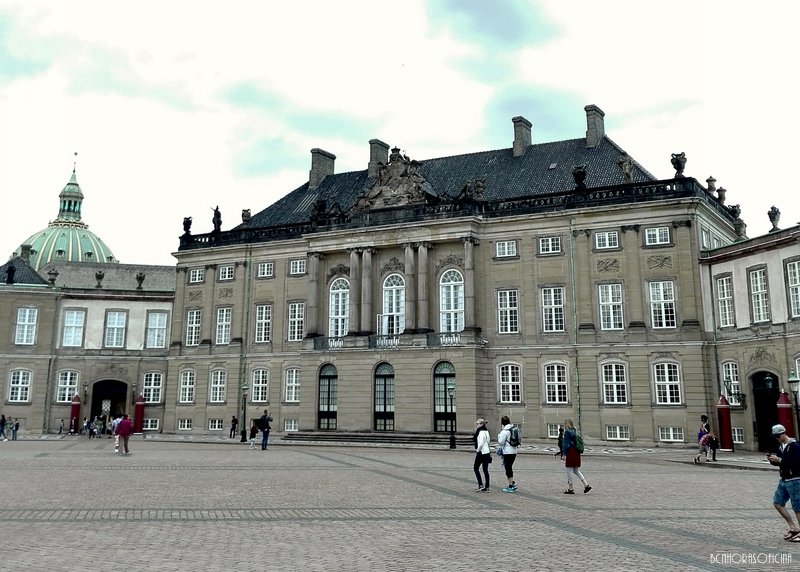 Amalienborg. Palacio Levetzaus