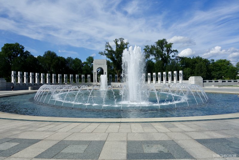 National Mall. Memoriasl II Guerra Mundial